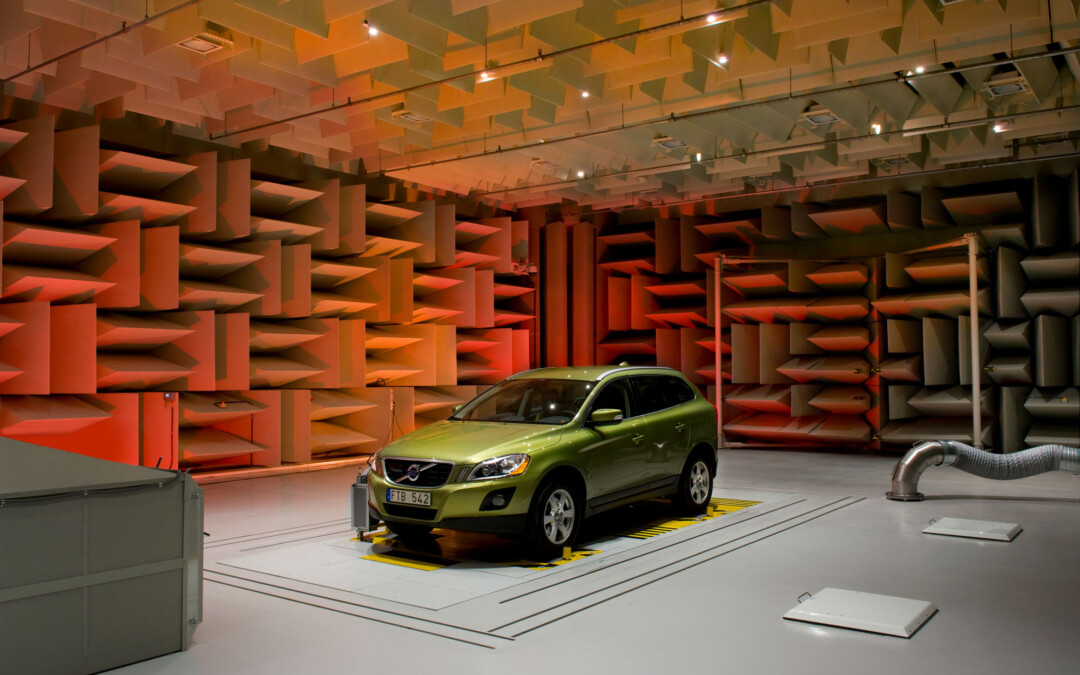 Vehicle semi anecoic chamber VSAC